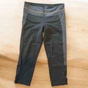 Athleta Charcoal and Slate Leggings